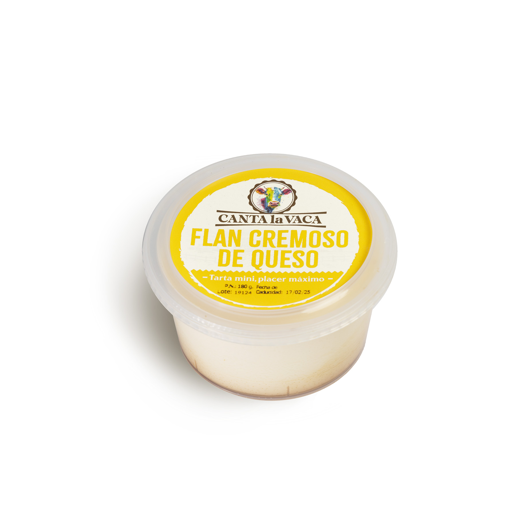 MINI TARTA FLAN CREMOSO DE QUESO 180G